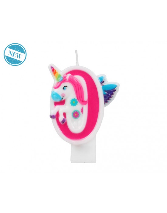 VELA Nº0 UNICORNIO MULTICOLOR