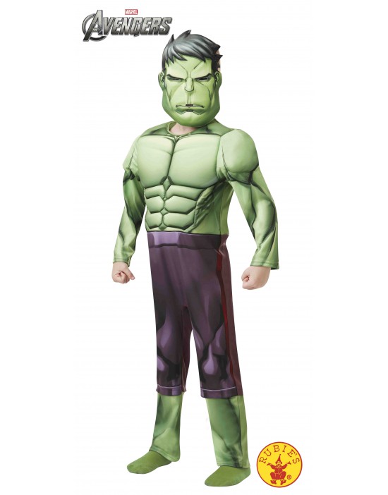 Disfraz de Hulk musculoso...