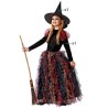DISFRAZ DE BRUJA VESTIDO MARRON PARA NIÑA  | disfrazdisfraz