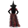 DISFRAZ DE BRUJA VESTIDO MARRON PARA NIÑA  | disfrazdisfraz