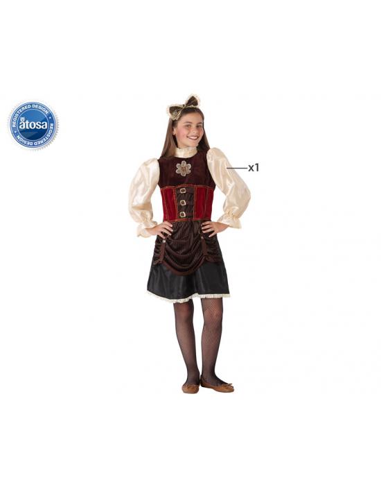 DISFRAZ STEAMPUNK NIÑA INFANTIL