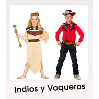 Disfraces para Niños - Disfraces de Indios y Vaqueros