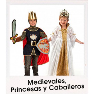 Disfraces para niños - Disfraces Medievales, Princesas y Caballeros